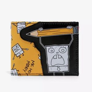 NEW SpongeBob SquarePants DoodleBob Bi-Fold Wallet